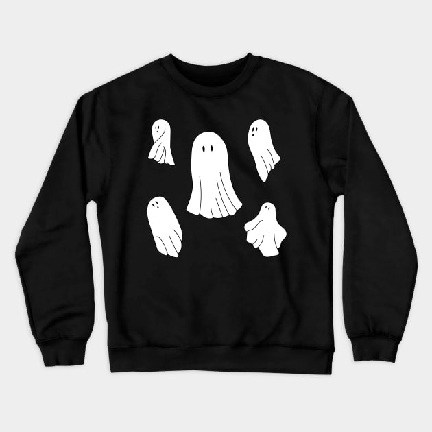 Ghost family Crewneck Sweatshirt by AnnaEleCreate